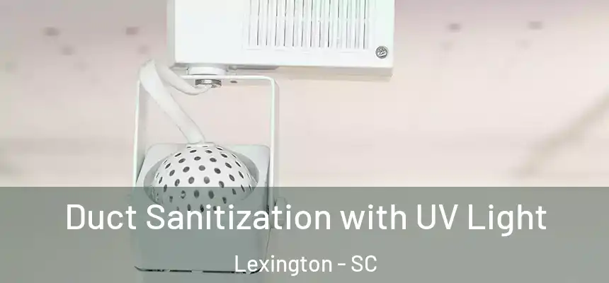  Duct Sanitization with UV Light Lexington - SC
